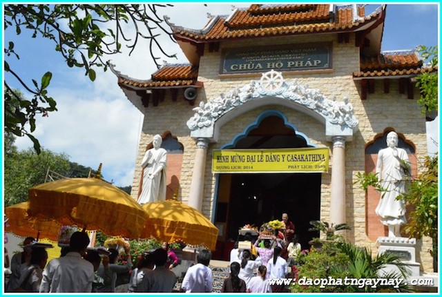 Vũng Tàu: Đại lễ dâng y Kathina tại chùa Hộ Pháp