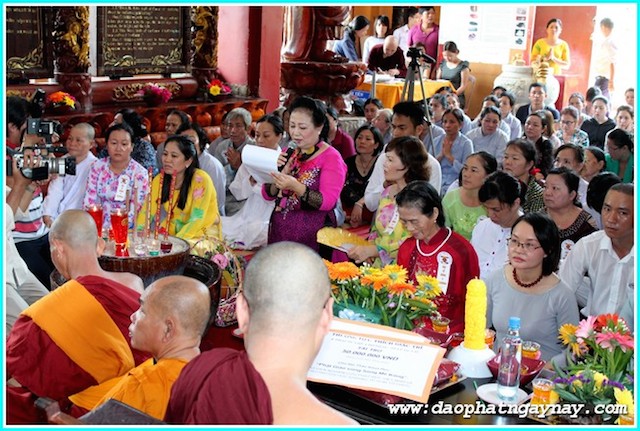 Vũng Tàu: Đại lễ dâng y Kathina tại chùa Hộ Pháp