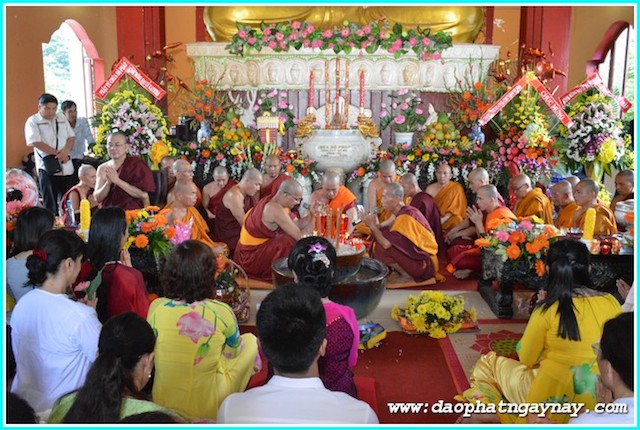 Vũng Tàu: Đại lễ dâng y Kathina tại chùa Hộ Pháp