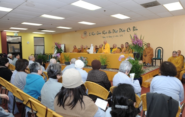 Mỹ: Lễ Bố tát và lễ khai mạc khóa học Phật pháp cơ bản tại Niệm Phật đường Fremont