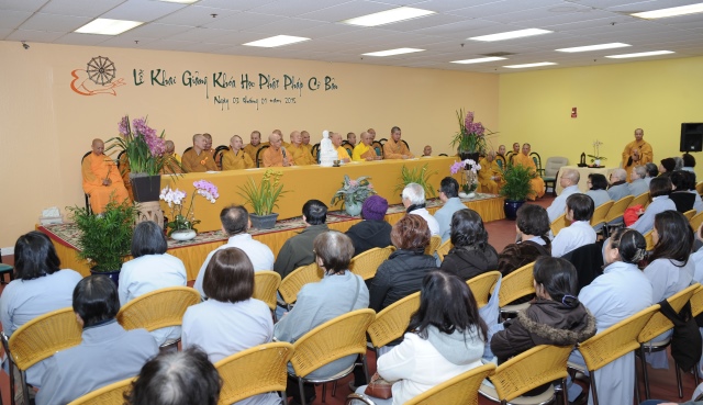 Mỹ: Lễ Bố tát và lễ khai mạc khóa học Phật pháp cơ bản tại Niệm Phật đường Fremont