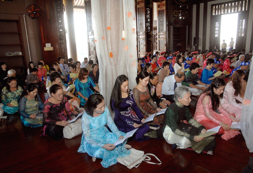 Lễ Hằng thuận đôi uyên ương Vũ Khánh và Kim Ngân