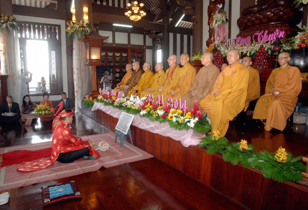 Lễ Hằng thuận đôi uyên ương Vũ Khánh và Kim Ngân