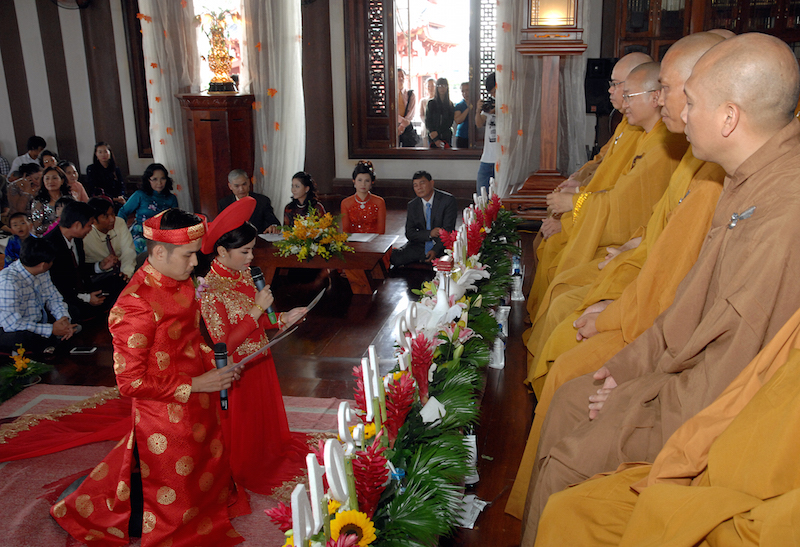 Lễ Hằng thuận đôi uyên ương Vũ Khánh và Kim Ngân