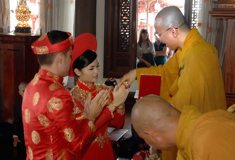 Lễ Hằng thuận đôi uyên ương Vũ Khánh và Kim Ngân
