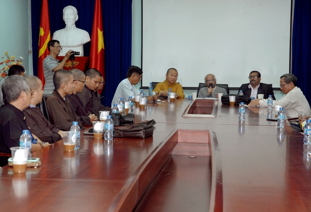 Giao lưu và trao đổi học thuật về Văn hóa Tôn giáo với hai vị Giáo sư đến từ Ấn Độ