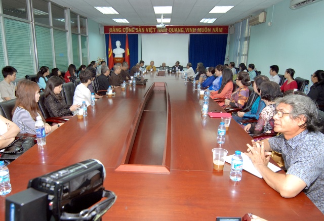 Giao lưu và trao đổi học thuật về Văn hóa Tôn giáo với hai vị Giáo sư đến từ Ấn Độ