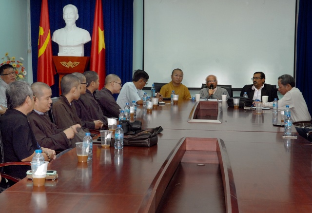 Giao lưu và trao đổi học thuật về Văn hóa Tôn giáo với hai vị Giáo sư đến từ Ấn Độ