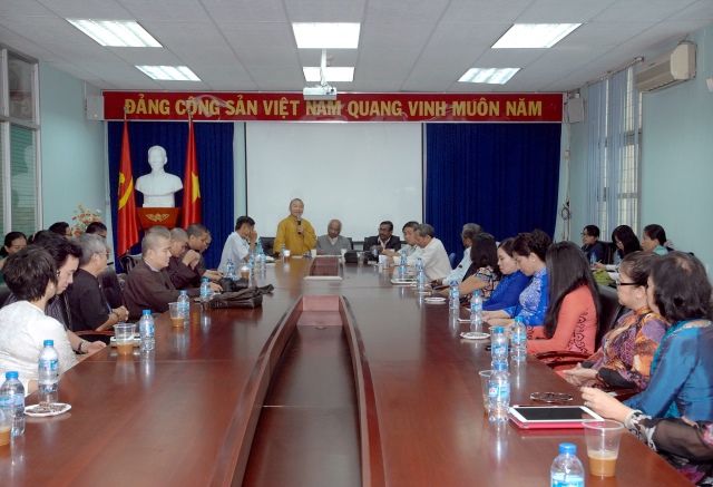 Giao lưu và trao đổi học thuật về Văn hóa Tôn giáo với hai vị Giáo sư đến từ Ấn Độ
