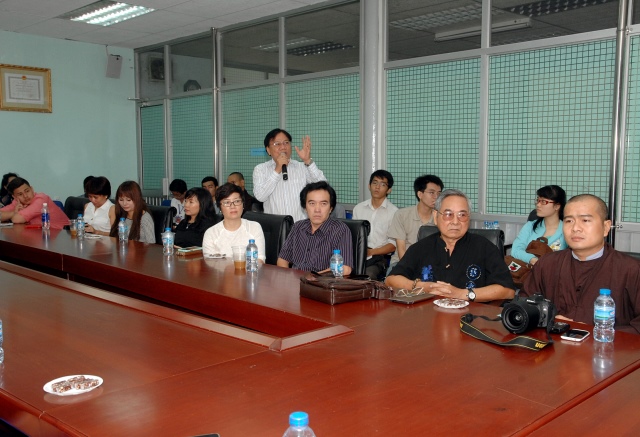 Giao lưu và trao đổi học thuật về Văn hóa Tôn giáo với hai vị Giáo sư đến từ Ấn Độ