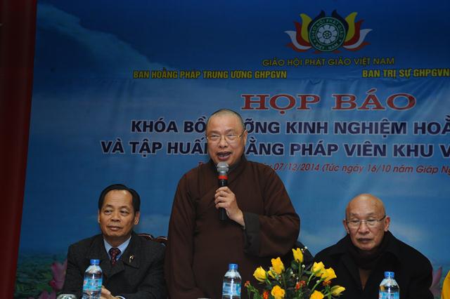 Thái Nguyên: Họp Báo Bồi Dưỡng Hoằng Pháp Và Hoằng Pháp Viên Khu Vực Phía Bắc