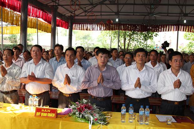 Hà Nam: Lễ Công Bố Quyết Định Bổ Nhiệm Trị Trì- Khánh Thành Lầu Chuông chùa Trinh Sơn