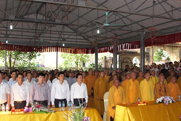 Hà Nam: Lễ Công Bố Quyết Định Bổ Nhiệm Trị Trì- Khánh Thành Lầu Chuông chùa Trinh Sơn