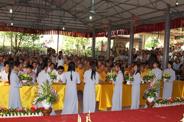 Hà Nam: Lễ Công Bố Quyết Định Bổ Nhiệm Trị Trì- Khánh Thành Lầu Chuông chùa Trinh Sơn