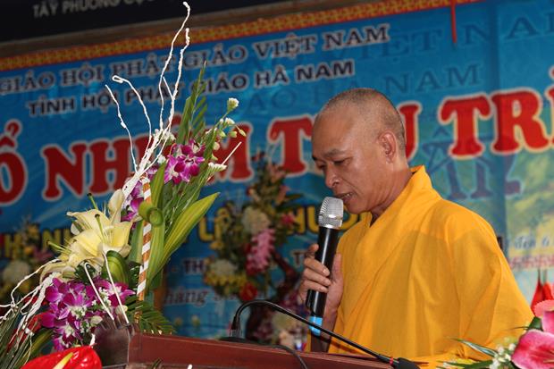 Hà Nam: Lễ Công Bố Quyết Định Bổ Nhiệm Trị Trì- Khánh Thành Lầu Chuông chùa Trinh Sơn