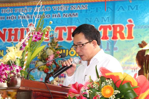 Hà Nam: Lễ Công Bố Quyết Định Bổ Nhiệm Trị Trì- Khánh Thành Lầu Chuông chùa Trinh Sơn