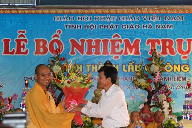 Hà Nam: Lễ Công Bố Quyết Định Bổ Nhiệm Trị Trì- Khánh Thành Lầu Chuông chùa Trinh Sơn