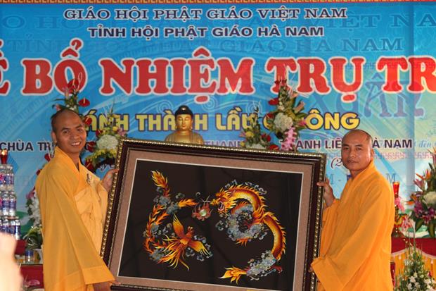 Hà Nam: Lễ Công Bố Quyết Định Bổ Nhiệm Trị Trì- Khánh Thành Lầu Chuông chùa Trinh Sơn