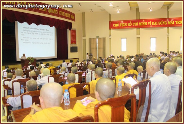 Bình Dương:  Hội Nghị Phổ Biến Hiến Pháp 2013 &amp; Các Văn Bản Pháp Luật Liên Quan Đến Tôn Giáo