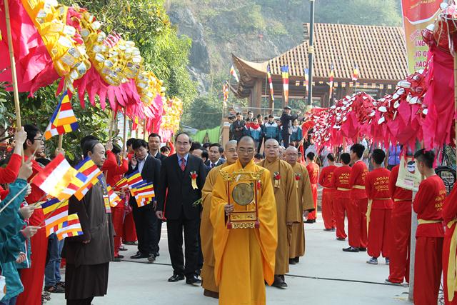 Thái Nguyên: Lễ quyết định bổ nhiệm trụ trì - khánh thành chính điện Chùa Hang