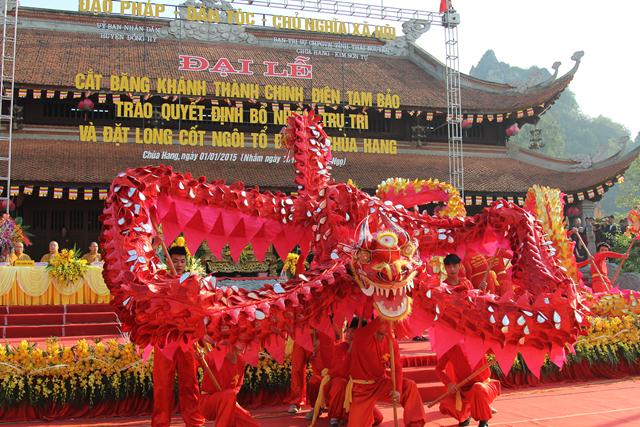Thái Nguyên: Lễ quyết định bổ nhiệm trụ trì - khánh thành chính điện Chùa Hang