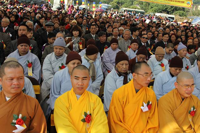 Thái Nguyên: Lễ quyết định bổ nhiệm trụ trì - khánh thành chính điện Chùa Hang