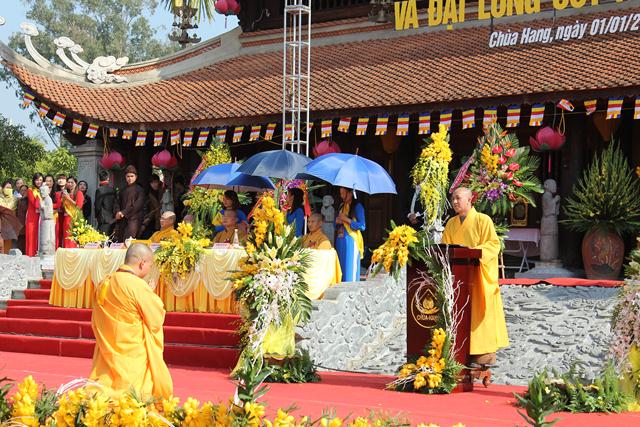Thái Nguyên: Lễ quyết định bổ nhiệm trụ trì - khánh thành chính điện Chùa Hang
