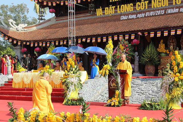 Thái Nguyên: Lễ quyết định bổ nhiệm trụ trì - khánh thành chính điện Chùa Hang