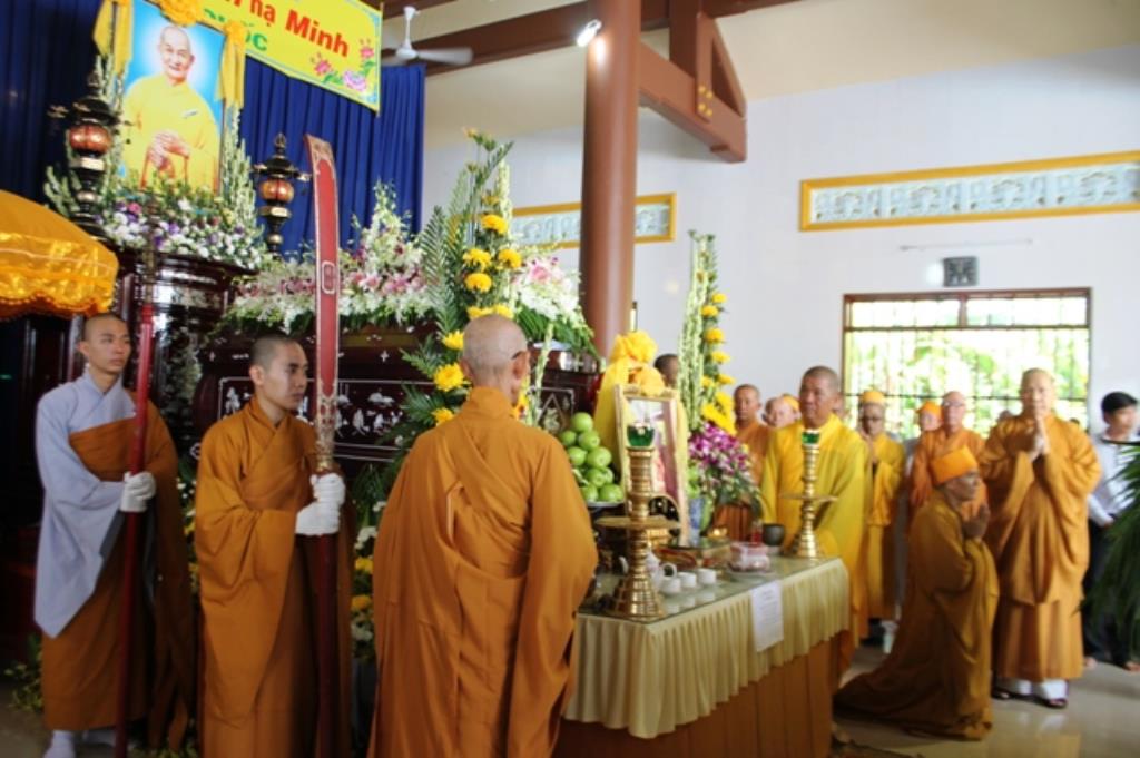 Đồng Tháp: Lễ Truy Điệu Hỏa Táng  Cố HT. Thích Viên Minh