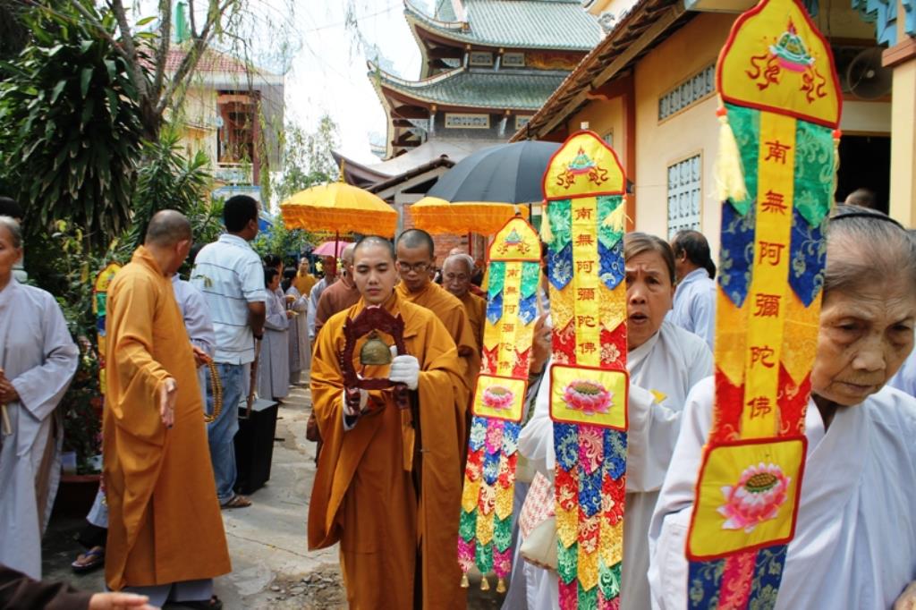 Đồng Tháp: Lễ Truy Điệu Hỏa Táng  Cố HT. Thích Viên Minh