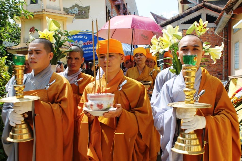 Đồng Tháp: Lễ Truy Điệu Hỏa Táng  Cố HT. Thích Viên Minh