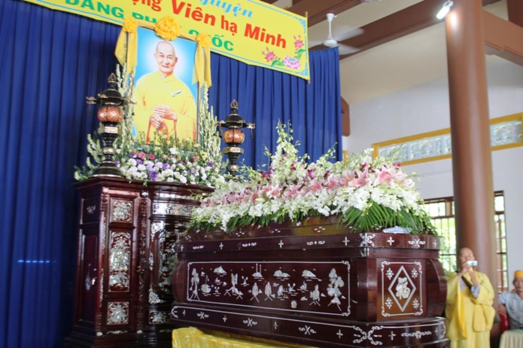 Đồng Tháp: Lễ Truy Điệu Hỏa Táng  Cố HT. Thích Viên Minh