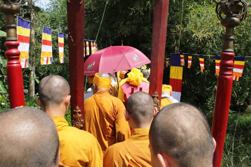 Đồng Tháp: Lễ Truy Điệu Hỏa Táng  Cố HT. Thích Viên Minh