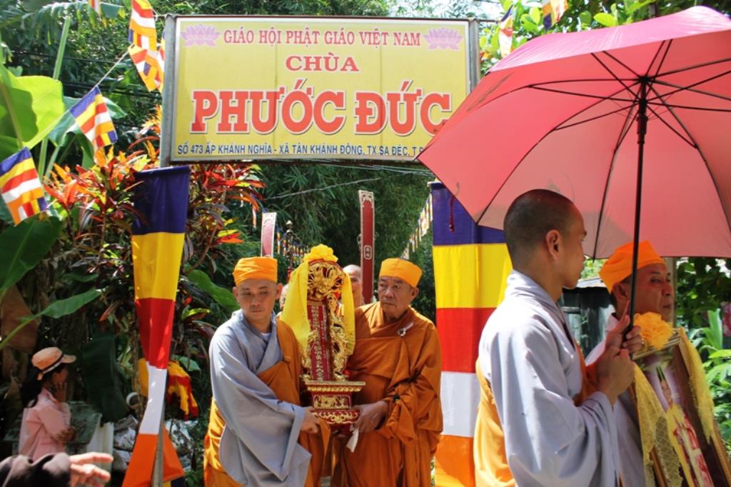 Đồng Tháp: Lễ Truy Điệu Hỏa Táng  Cố HT. Thích Viên Minh