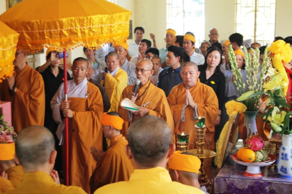 Đồng Tháp: Lễ Truy Điệu Hỏa Táng  Cố HT. Thích Viên Minh