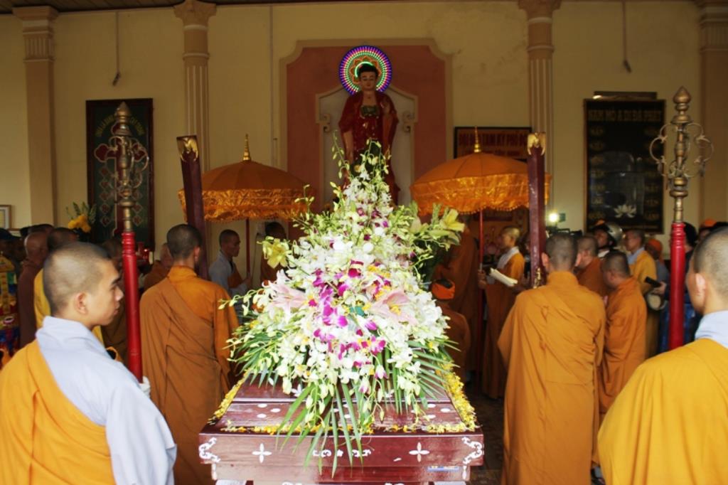 Đồng Tháp: Lễ Truy Điệu Hỏa Táng  Cố HT. Thích Viên Minh