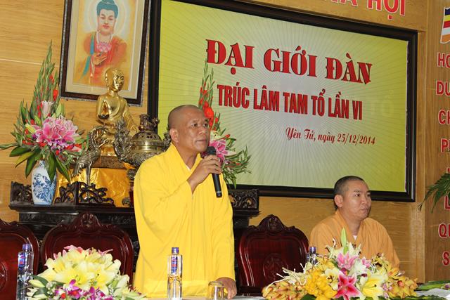Quảng Ninh: Đại giới đàn Trúc Lâm tam Tổ khảo hạch giới tử.