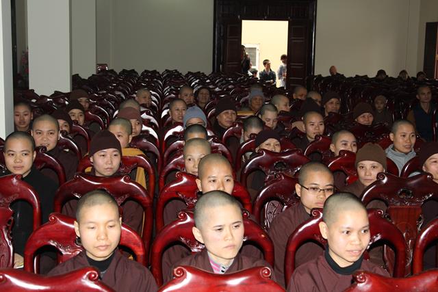 Quảng Ninh: Đại giới đàn Trúc Lâm tam Tổ khảo hạch giới tử.