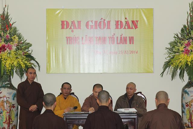 Quảng Ninh: Đại giới đàn Trúc Lâm tam Tổ khảo hạch giới tử.