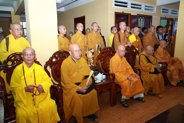 TP.HCM: Lễ nhập kim quan cố HT. Thích Như Thọ