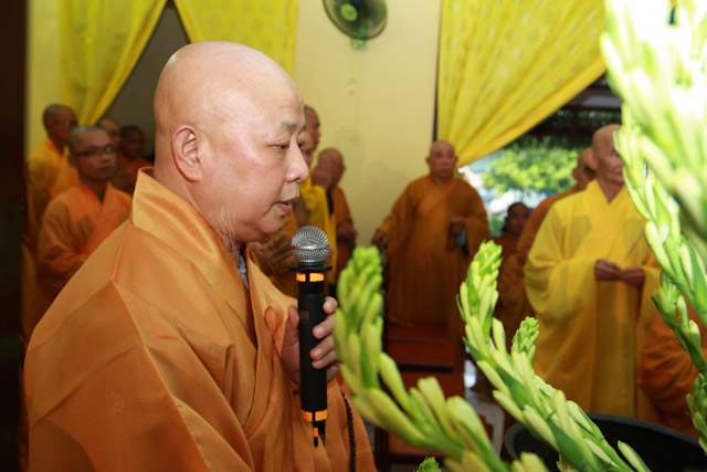 TP.HCM: Lễ nhập kim quan cố HT. Thích Như Thọ
