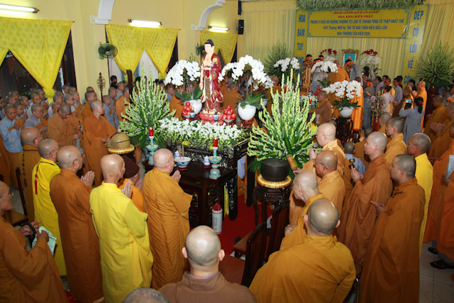TP.HCM: Lễ nhập kim quan cố HT. Thích Như Thọ