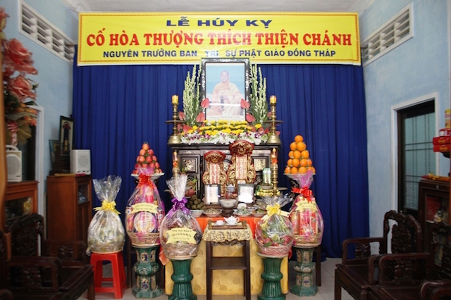Đồng Tháp: Húy Kỵ Lần Thứ 10 Cố Hòa Thượng Thích Thiện Chánh