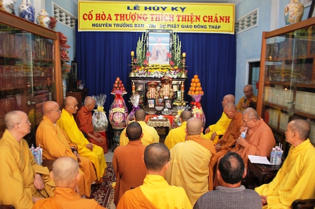 Đồng Tháp: Húy Kỵ Lần Thứ 10 Cố Hòa Thượng Thích Thiện Chánh