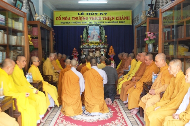 Đồng Tháp: Húy Kỵ Lần Thứ 10 Cố Hòa Thượng Thích Thiện Chánh