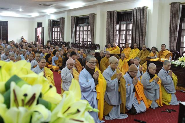 Quảng Ninh: Trao truyền giới châu cho giới tử Đại giới đàn Trúc Lâm Tam Tổ lần VI- 2014