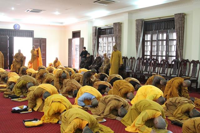 Quảng Ninh: Trao truyền giới châu cho giới tử Đại giới đàn Trúc Lâm Tam Tổ lần VI- 2014