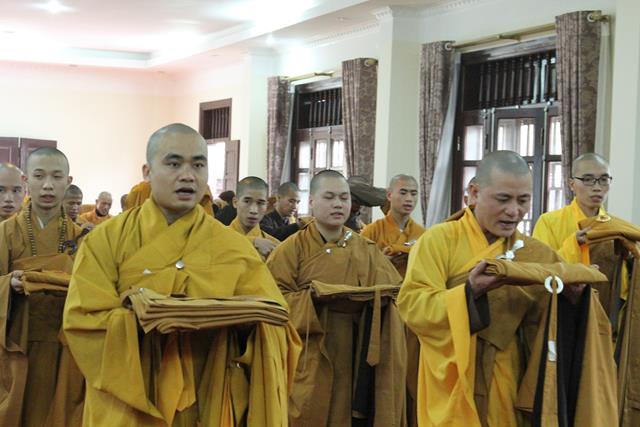 Quảng Ninh: Trao truyền giới châu cho giới tử Đại giới đàn Trúc Lâm Tam Tổ lần VI- 2014