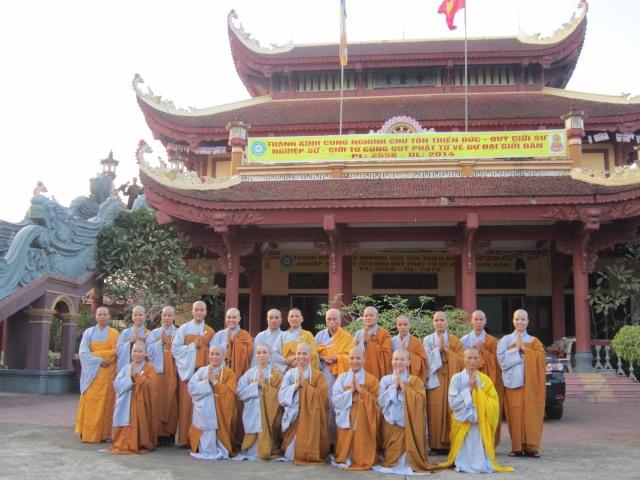 Thái Bình: GHPGVN tỉnh Thái Bình tổ chức Đại giới đàn PL.2558-DL.2014