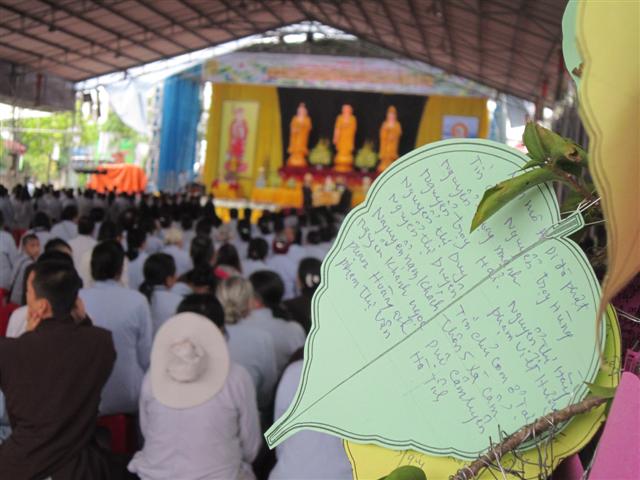 Thái Bình: Lễ cầu siêu đồng bào nạn vong tại chùa Từ Xuyên